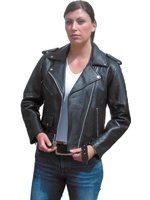 Ladies Leather Jackets - Ladies JTS Brando