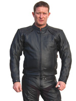 Mens Leather Jackets - JTS Cobra Jacket