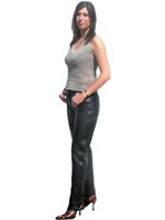 Ladies Leather Trousers - JTS Ladies 1716 Trousers
